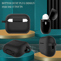 Produit chaud couverture d'écouteur en Silicone souple anti-rayures étui étanche pour casque pour Airpods Pro airpods max étui de protection