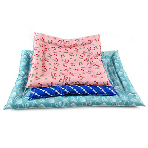 Alfombrilla de hielo para cama de perro, esterilla de enfriamiento para mascotas grandes, con autoenfriamiento, de color dorado, para verano, venta al por mayor - Product Image 6