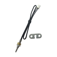Sonde de température NTC 100K 3950 avec support de montage en acier inoxydable 304 pour distributeur d'eau