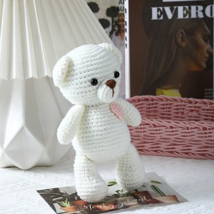 Bambole <span class=keywords><strong>Amigurumi</strong></span> Personalizzate Fatte a Mano, Orsacchiotti Vintage all'Uncinetto - Product Image 5