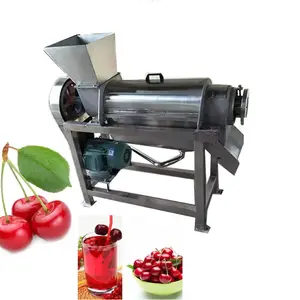 Máquina extratora de suco, venda quente industrial máquina espremedora de cereja/frutas, romã, gengibre, suco, máquina, fabricante de sucos, cenoura