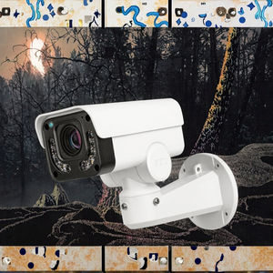 Beveiligingsnetwerk Floodlight Camera IP66 Waterdicht IR Nachtzicht 50m Bewegingsdetectie 5MP Cloud voor Bedrijfsgebouwen - Product Image 4
