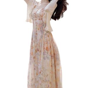 Vestido Floral con Tirantes, Elegante, Sensual y de Alta Calidad para Mujer, a Precio Accesible - Product Image 3