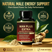 Vnwin OEM ODM Maca Root Maca Plus Complément Alimentaire pour Hommes Améliore l'Énergie Maca Noire 60 Capsules Vitalité Masculine