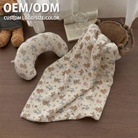 Couverture Douillette Hiver Automne pour Chien et Chat avec Oreiller Croissant – Protection Contre le Froid et Coussin Assorti pour Animaux Domestiques, Idéale pour l'Intérieur