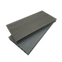 Planche de terrasse coextrudée 138*23 en composite bois-plastique, panneau d'escalier extérieur économique