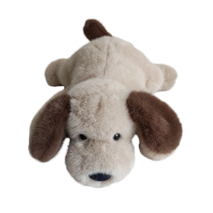 Peluche di Cane di Alta Qualità, Morbido Cucciolo Sdraiato, Regalo Ideale per Bambini - Product Image 1