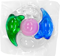 Oradess Eco-vriendelijke draagbare mini-wasmiddelcapsules voor een enkele dosis, die snel oplossen in PVA-folie, geschikt voor zakenreizen