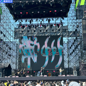 Khổng lồ bức tường video mỏng điện tử kỹ thuật số Modular LED pantalla LED gabinete siêu mỏng HD Màn hình LED 3.9 mét sự kiện đám cưới sân khấu - Product Image 5