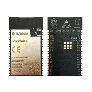Módulo ESPRESSIF esp32, WiFi y Ble SMD, Flash SPI de 8MB, basado en la antena de PCB para dispositivo IOT, basado en el flash de 8MB, basado en la placa de circuito impreso