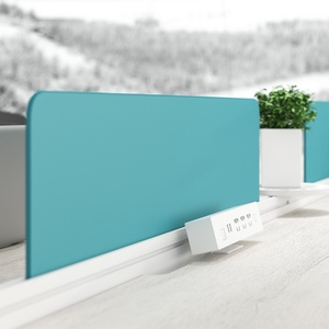 Modern Wooden Modular Cubical <b>Work</b> <b>Station</b> Desk 120 Degree Office Workstation PC for 2-6 Persons - Product Image 4