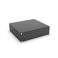 Boîtier d'amplificateur BRZHIFI 1504, boîtier de commande industrielle, boîtier en aluminium, sans protection, accepte la personnalisation en gros
