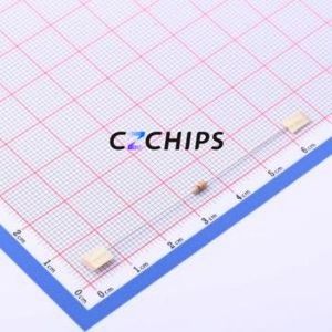 Résistance traversante CR1/8W-4K3 5%-ST52, composant traversant (THT), D2.3xL3.7mm, film carbone, 4.3kOhm, 5%, 200V - Product Image 1