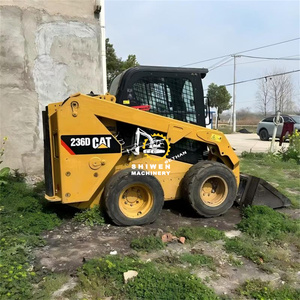 Vente à prix réduit de chargeuses compactes d'occasion CAT 236D, bonnes performances, origine Japon, chargeuses compactes d'occasion CAT236D CAT246D - Product Image 6
