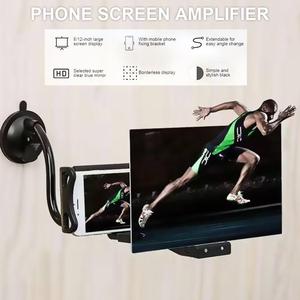 8 Inch HD Video Amplifier <strong>Flexible</strong> Holder Enlarged Projector Cell Phone Screen <strong>Magnifier</strong> Desktop Bracket - Product Image 4