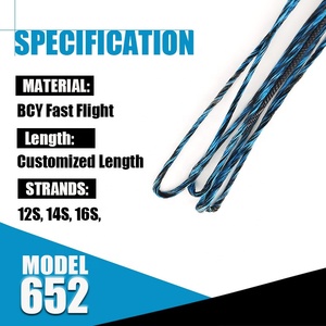 Bắn cung núi cũ fastflight màu xanh 12S 14S 16S cung chuỗi trong bắn cung recurve cung chuỗi dây cung - Product Image 2