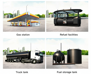 Capteur de niveau à flotteur magnétostrictif en acier inoxydable GLT622, système de surveillance du niveau de carburant ATG, ExiaIIBT4 antidéflagrant - Product Image 5