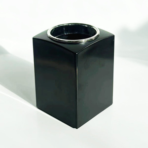 Plastic Pen Holder Square Shape For Promotional Activities With Logo Printing Available - Product Image 2