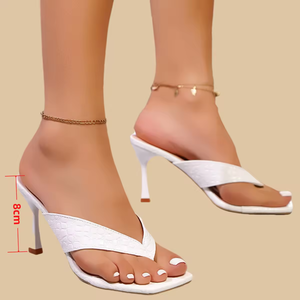 Luxury Designer shoes <b>Big</b> Size <b>slippers</b> Sex High Heel Flip Flops Fashion Simple High Heel <b>slippers</b> High Heels Fashion <b>slippers</b> - Product Image 4