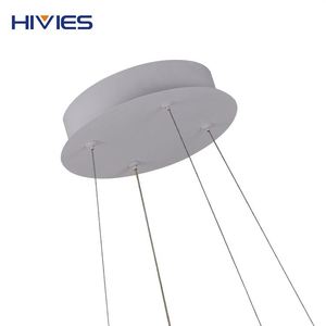 HIVIES Diseño moderno 2,4g Dimmer Control remoto Dormitorio de aluminio Interior 166W Candelabros - Product Image 4