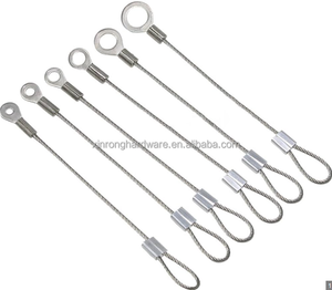 Precio de Fábrica, Conjunto de Cable Metálico de Acero Inoxidable de 1.5-3mm con Protección Contra la Corrosión y el Óxido, con Bucle - Product Image 4