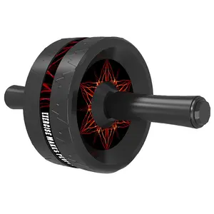 Ab Wheel Gym Home Fitness Roller Strength Training Modes Core Ab Rollout Exercise Muscle Double Set Abdominal Roller Ab Wheel