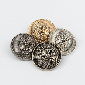 Wear Resistant Eco-Friendly Metal Shank <b>Buttons</b> Square Rectangle Original Metal Material Tailor Supplies For Formal Suit Blazer - Product Image 1