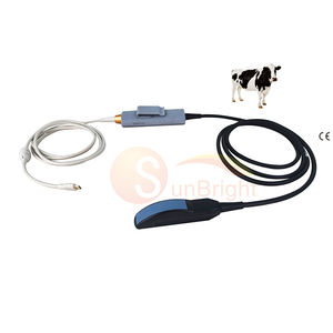 Sonde USB portative convexe rectale vétérinaire pour l'utilisation du scanner équin bovin animal - Product Image 1