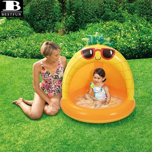 <span class=keywords><strong>Piscina</strong></span> <span class=keywords><strong>Inflable</strong></span> de PVC Personalizada <span class=keywords><strong>con</strong></span> Forma de Piña, <span class=keywords><strong>con</strong></span> <span class=keywords><strong>Techo</strong></span> de Protección Solar, Juguete Acuático <span class=keywords><strong>para</strong></span> Bebés y Niños Pequeños de 1 a 3 Años - Product Image 3
