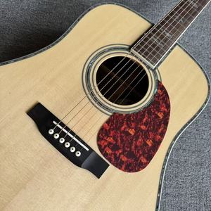 D45 Wholesale 41-Inch Handmade 6s Acoustic Guitar <b>Top</b> Solid Spruce B&S Glossy Body 20 Fret Fast Ship - Product Image 2