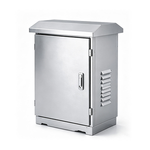 กล่องหุ้มอุปกรณ์ไฟฟ้าแบบกำหนดเอง ตู้ควบคุม PLC – งานผลิตโลหะแผ่น - Product Image 1