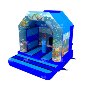 Commercial Grade Pvc Ocean Theme Castle Pump <b>House</b> <b>Inflatable</b> Jumping Bouncer for Kids <b>Inflatable</b> Castles <b>Inflatable</b> Boun - Product Image 3