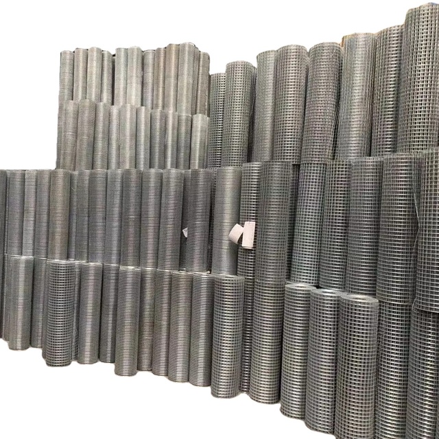 Chicken Wire Mesh Roll 1/2" Standard Hole Material Steel Welded Galvanized Wire Mesh Hardware Cloth