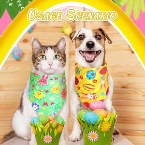 Pañuelo Triangular Personalizado al por Mayor con Logotipo para Mascotas, Pañuelo para Perros con Estampado Simple - Product Image 4