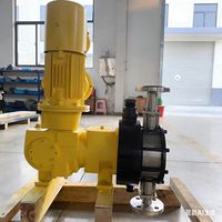 Pompe doseuse à membrane de type plongeur |   Pompe d'injection chimique de précision à haute pression |   Pompe doseuse à diaphragme hydraulique
