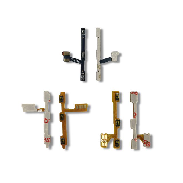 For Huawei P7 P8 P9 P10 Plus G9 P20 Lite Pro P30 P40 + Plus P50 P60 Pure 70 Ultra 80 on off Flex Cables Power Volume Side Key