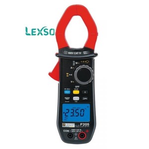 Multimètre à pince Chauvin Arnoux F205 600 A TRMS de France pour la mesure de courant AC/DC à haute intensité - Product Image 4