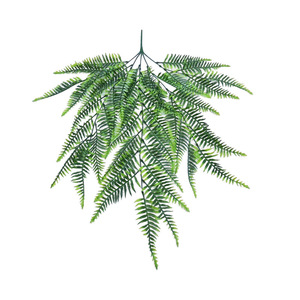 City Das Artificial Fern Vines 30cm-100cm Plastic Simulation Indoor Outdoor <b>Wall</b> <b>Decor</b> Hanging Greenery - Product Image 4
