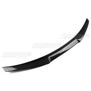Car Rear Spoiler Wing Lip for Audi A3 <b>Sline</b> S3 RS3 8Y Sedan 2021- 2023 Glossy Black M4 Style Trunk Boot Spoiler Wing - Product Image 2