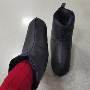 Chaussettes en duvet Hiver Extérieur Bottes en duvet Camping Chaussettes chaudes Chaussons Unisex Nylon Chaussettes en duvet d'oie - Product Image 5