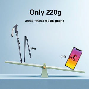 Bastón <span class=keywords><strong>de</strong></span> Trekking <span class=keywords><strong>de</strong></span> Fibra <span class=keywords><strong>de</strong></span> Carbono 3K con Bloqueo <span class=keywords><strong>de</strong></span> Aleación y Punta <span class=keywords><strong>de</strong></span> Acero <span class=keywords><strong>de</strong></span> Tungsteno, Bastón <span class=keywords><strong>de</strong></span> Senderismo Ultraligero para Campismo al Aire Libre - Product Image 3