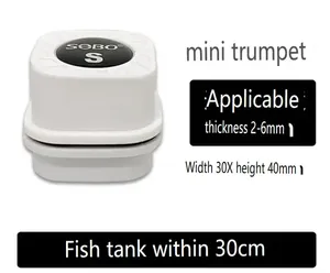 SOBO spazzola per acquario Mini spazzola magnetica pulizia forte per la rimozione delle alghe in vetro serbatoio per erba acquario spazzola magnetica per la pulizia - Product Image 3