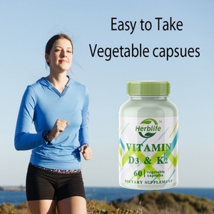 Capsules de vitamine D3 et K2 en vente chaude OEM/ODM pour adultes, non destinées aux adolescents et aux enfants, compléments alimentaires à base de plantes - Product Image 4