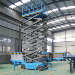 Hot Selling Electric <b>Lift</b> Platform Scissor Lifting <b>Table</b> 4m 6m 8m 100kg 200kg 500kg 320kg Capacities with Motor Core Component - Product Image 2