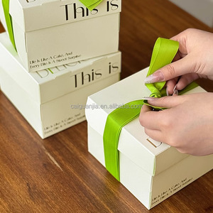 In argento caldo con stampa a doppia faccia da 3 pollici scatola da imballaggio per dolci Mousse da asporto - Product Image 6