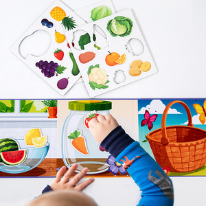 Libro de Rompecabezas Magnéticos Cognitivos 2026, Aprendizaje Práctico para Mejorar el Aprendizaje Artístico, Juguete Educativo Montessori para Niños - Product Image 3