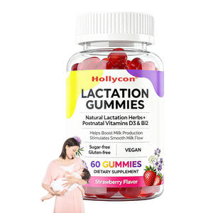 Vente en gros de suppléments d'allaitement OEM Suppléments d'augmentation de la production de lait pour les femmes qui allaitent Gummies d'allaitement - Product Image 1