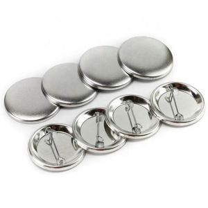 Promotional Custom Made Printed Logo Blank Round Button Badge With Tinplate Pin Buttons - Product Image 5