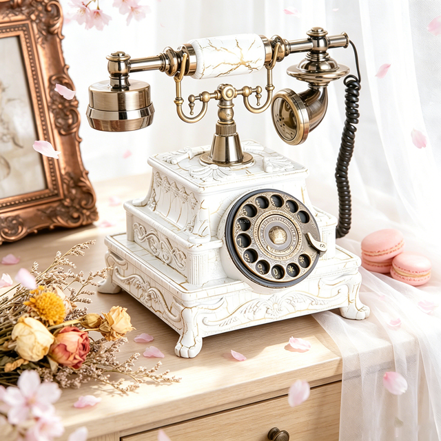 Manufacturer Direct , Retro Rotary Dial Audio Message Phone with Voicemail for Wedding & Party Rental , Wholesale Price