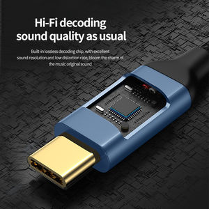 1.5m USB C 2RCA double adaptateur audio <span class=keywords><strong>RCA</strong></span> plaqué or Chipset IC téléphone portable caméra ordinateur câble en nylon type-c double <span class=keywords><strong>RCA</strong></span> Audio - Product Image 2